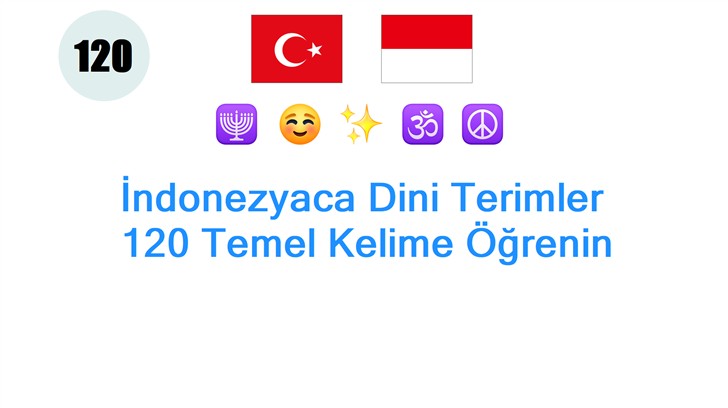 İndonezyaca Dini Terimler: 120 Temel Kelime Öğrenin
